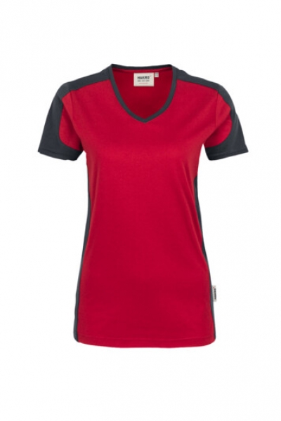 Damen V-Shirt - CONTRAST