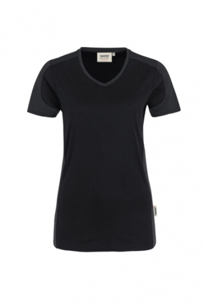 Damen V-Shirt - CONTRAST