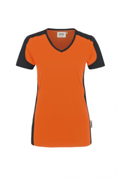 Damen V-Shirt - CONTRAST