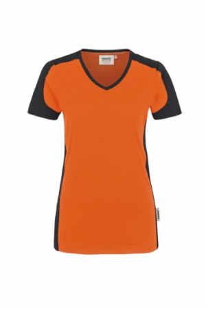 Damen V-Shirt - CONTRAST