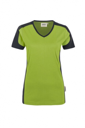 Damen V-Shirt - CONTRAST