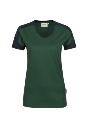 Damen V-Shirt - CONTRAST